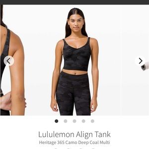 Lulu Lemon Align Tank Camo